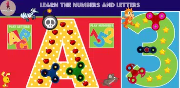 Aprenda os números e letras