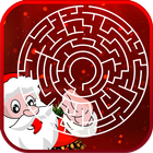 Maze Game Christmas icono
