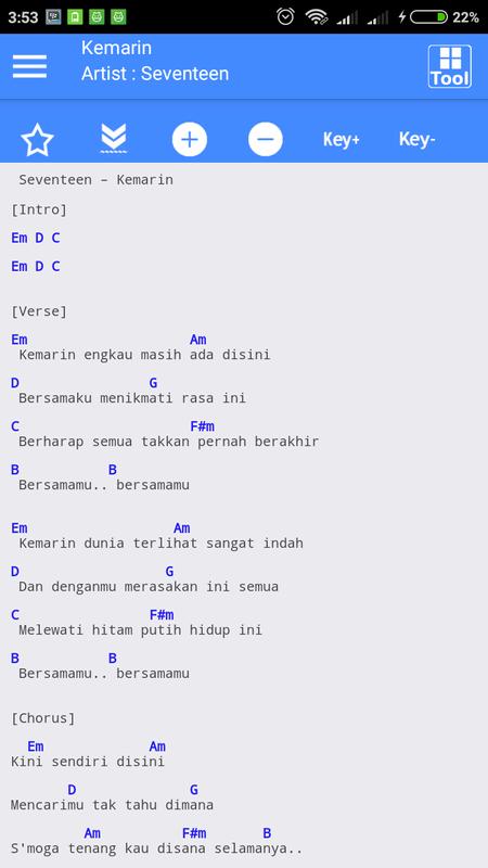 Chord Gitar Kemarin Dunia Terlihat Sangat Indah Chord Gitar Lagu Lagu Kenangan