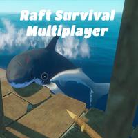 Raft survival Mutliplayer 3D-poster