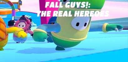 Knockout Real Fall Guys Royale 3D: Falling Hereos poster