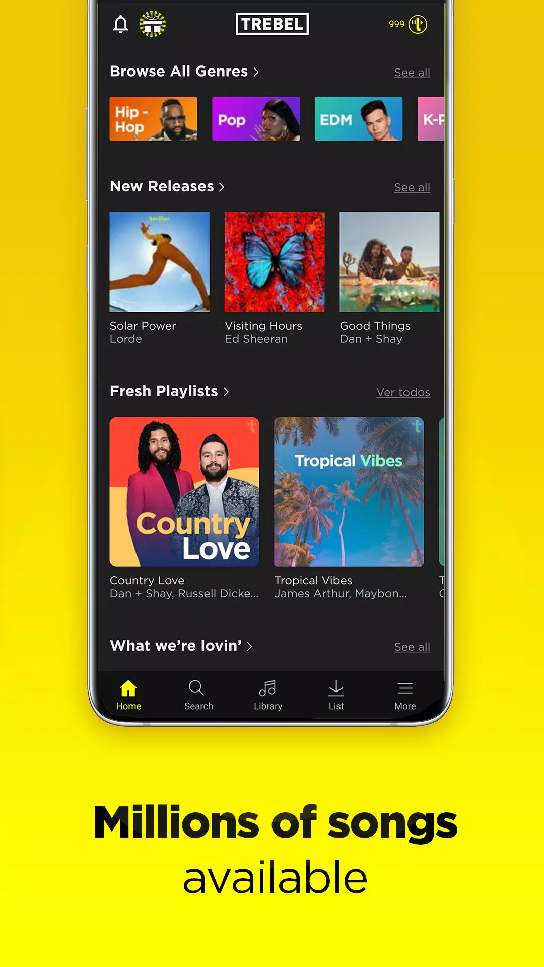 TREBEL: Music, MP3 & Podcasts for Android - APK Download