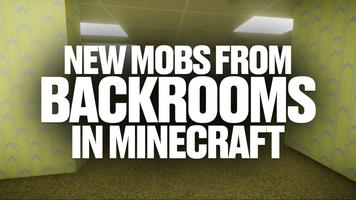 Backroom Mobs Mods Minecraft Plakat