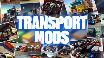 Transport Mods in Minecraft PE الملصق