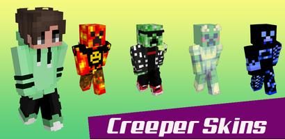 skin horror boy green creeper screenshot 1
