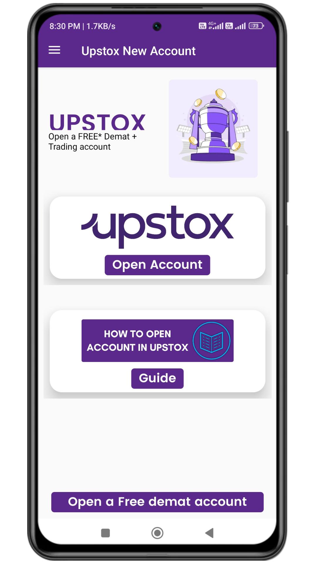 Upstox New Account Guidance APK for Android Download Upstox New Account Guidance APK for Android Download