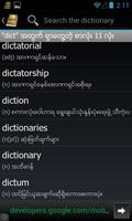Myanmar Clipboard Dictionary captura de pantalla 1