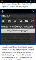 Myanmar Clipboard Dictionary ( imagem de tela 3