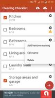 Cleaning Checklist 海报