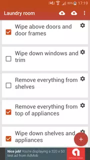 Cleaning Checklist