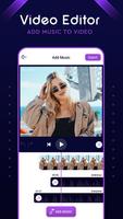 Add Music to Video Editor Affiche