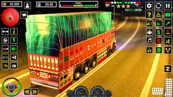 Indian Truck 2024 : Lorry 3D Affiche