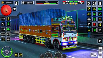 Indian Truck 2024 : Lorry 3D capture d'écran 1