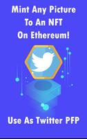 Ethereum Twitter NFT Mint App Plakat