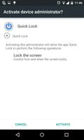 Quick Lock স্ক্রিনশট 1