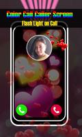 Love Color Caller Screen with Flashlight on Call capture d'écran 1