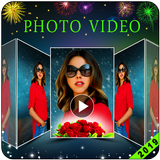 New Year Video Maker - Photo To Video Maker 圖標