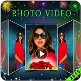 New Year Video Maker - Photo To Video Maker biểu tượng