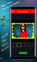 New Year Video Maker - Photo To Video Maker اسکرین شاٹ 1