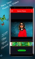 New Year Video Maker - Photo To Video Maker اسکرین شاٹ 2