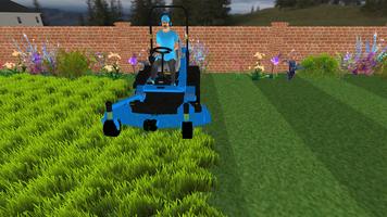 Mowing Simulator Lawn Cutting скриншот 3
