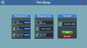Pet Shop Bussiness Simulator اسکرین شاٹ 3