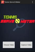 Tennis Serve-O-Meter الملصق