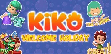 Kiko Welcome Holiday Whatsapp Sticker