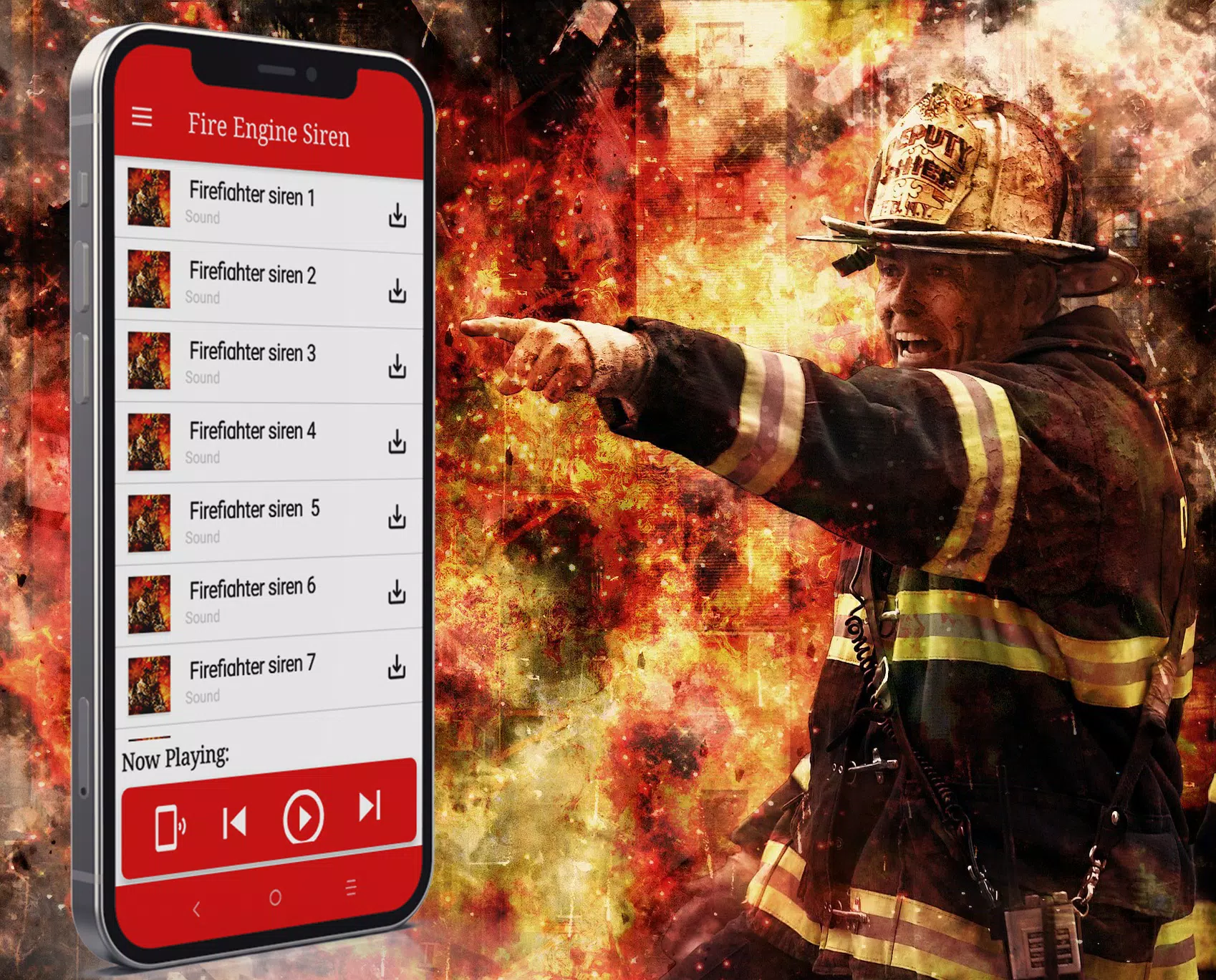 Son de la sirène des pompiers APK pour Android Télécharger