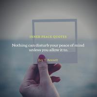 Inner Peace Quotes Affiche