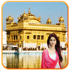 Golden Temple Photo Frame Maker icône