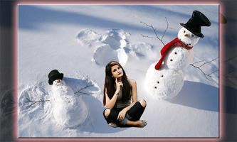 Snowfall Photo Editor Affiche