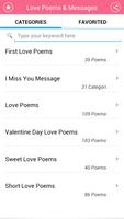 Love Poems And Messages screenshot 1