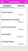Love Poems Affiche