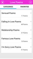 Love Poems capture d'écran 2