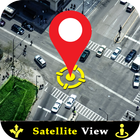 GPS للملاحة - خريطة الشارع أيقونة