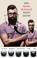 Man Photo Editor : Man Hair style ,mustache ,suit syot layar 2