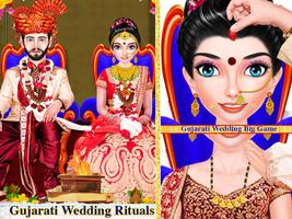 Gujarati  Indian Wedding Girls Affiche