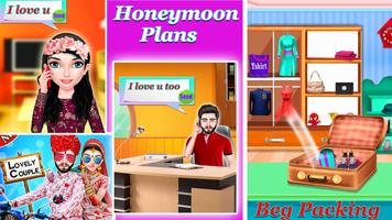 Indian Wedding Honeymoon Game capture d'écran 2