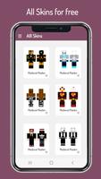 Skins for Minecraft MCPE Affiche