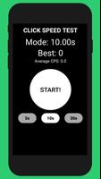 Click Speed Test syot layar 1