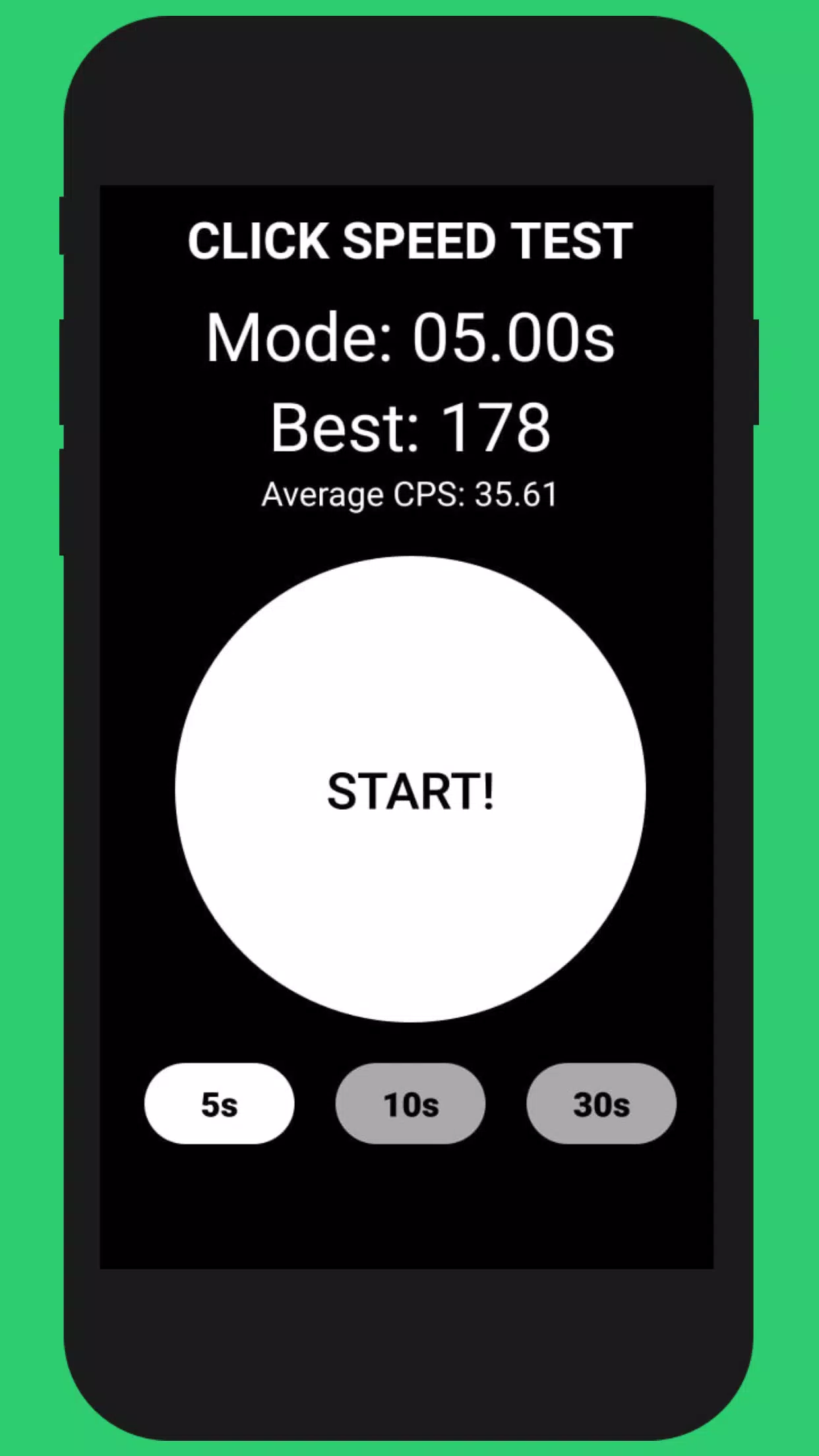 Click Speed Test for Android - Free App Download