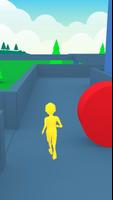 Human Runner 3D постер