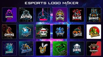 Esport Logo Maker Plakat