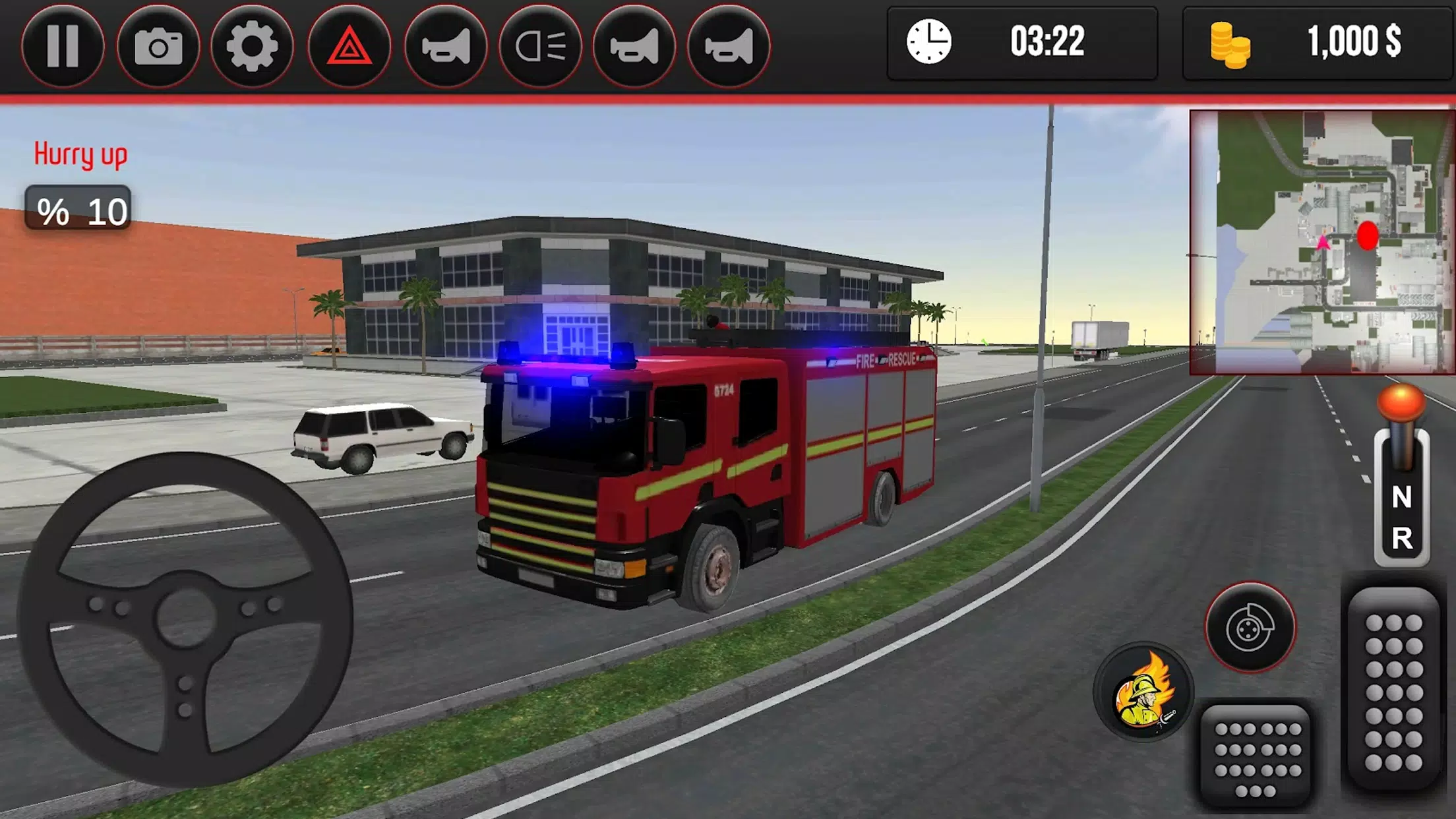 Giochi di vigili del fuoco Simulazione antincendio APK per Android Download