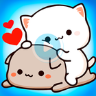 Animated Mochi Cat Stickers icône