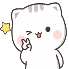Mochi Cat Animated Stickers icône