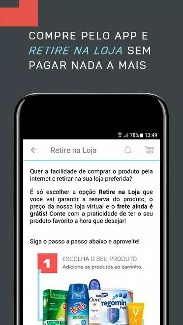 Compre no site ou app e retire na loja Drogaria São Paulo 