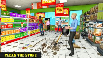 Cajero de supermercado en 3D captura de pantalla 3