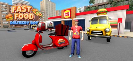 Game Sepeda Pengiriman Makanan poster